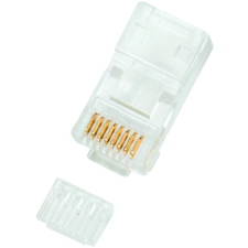 Datacom , RJ45, CAT6, UTP, 8p8c, nem árnyékolt, vezetékre, 10-pack kábel és adapter