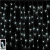 Datram Praha DATRAM X-Site LED karácsonyi világítás, fényfüggöny, fehér, 300×300 cm
