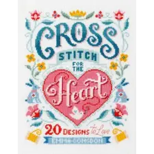 David &amp; Charles Cross Stitch for the Heart | Emma Congdon egyéb könyv
