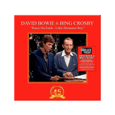  David Bowie & Bing Crosby - Peace On Earth / Little Drummer Boy (Red & Marbled White Vinyl) (Vinyl LP (nagylemez)) rock / pop