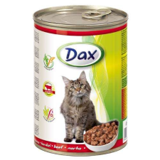 Dax konzerv macskáknak 415g marhahúsos macskaeledel