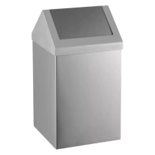 Dayco rozsdamentes acél billenőfedeles szemetes 80L szemetes