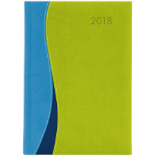 DAYLINER Dubai, A5 napi beosztású agenda, Kék-Zöld határidőnapló