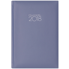 DAYLINER MyPastel, A5 napi beosztású agenda, Kék határidőnapló