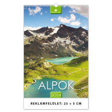 DAYLINER Naptár, fali, DAYLINER, "Alpok" naptár, kalendárium