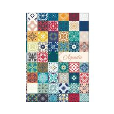 DAYLINER Naptár, tervező, A5, heti, DAYLINER, \"Colors\", Mosaic határidőnapló