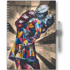 DAYLINER Naptár, tervező, A5, heti, DAYLINER, InSpiral, graffiti (NSA5HGU) határidőnapló