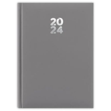 DAYLINER Naptár, tervező, A5, heti, DAYLINER, "Pannon", szürke határidőnapló