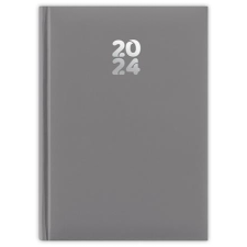DAYLINER Naptár, tervező, A5, heti, DAYLINER, "Pannon", szürke határidőnapló