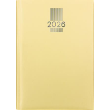 DAYLINER Naptár, tervező, A5, napi, DAYLINER, MyPastel, sárga (NMPNSU) határidőnapló