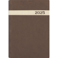 DAYLINER Naptár, tervező, A5, napi, DAYLINER, "The Boss", barna határidőnapló