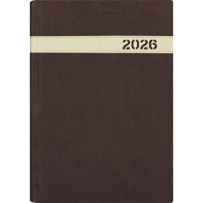 DAYLINER Naptár, tervező, A5, napi, DAYLINER, The Boss, barna (NBONBAU) határidőnapló