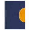 DAYLINER Naptár, tervező, B5, heti, DAYLINER "Memphis", kék-sárga