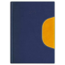 DAYLINER Naptár, tervező, B5, heti, DAYLINER "Memphis", kék-sárga határidőnapló