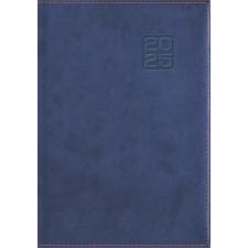 DAYLINER Naptár, tervező, B6, heti, DAYLINER "Square", kék határidőnapló