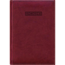 DAYLINER Sherwood Naptár tervező B5 heti 2026 barnásvörös határidőnapló