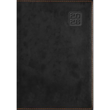 DAYLINER Square Naptár tervező B5 heti 2026 fekete határidőnapló