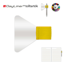 DAYLINER Tolltartó Sárga határidőnapló