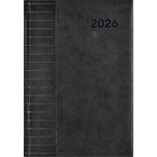 DAYLINER Tucson Naptár tervező A5 napi 2026 fekete határidőnapló