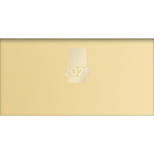 DAYLINER Zsebnaptár, fekvő elrendezésű, DAYLINER, MyPastel, sárga (NMPZSSU) naptár, kalendárium