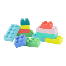 DB Infantino Super Soft 1st Building Blocks készségfejlesztő építő kreatív és készségfejlesztő
