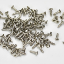 DC Csavar 2mm x 8mm ezüst színű 100 db/cs. dekorációs kellék