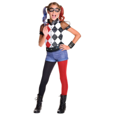 DC Harley Quinn jelmez lányoknak 8-10 év 130-140 cm jelmez