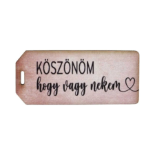 DC Nyomtatott dekorkarton - Köszönöm hogy vagy nekem dekorációs kellék
