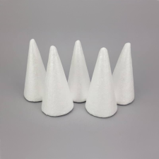 DC Polisztirol kúp 11cm x 5,5cm dekorálható tárgy