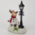 DC Világító kandeláber rénszarvassal 9,5cm x 5cm x 14cm