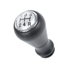 DCR Peugeot 207 SILVER sebességváltó gomb + FEKETE 5-sebességes autóalkatrész