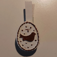 DD Mini csipeszek húsvét, 4,5cm madárkás tojás dekorációs kellék