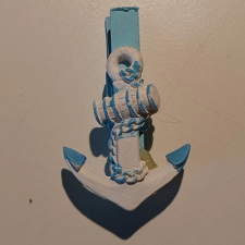 DD Mini csipeszek tengerpart, 4,5cm vasmacska dekorációs kellék