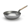 De Buyer 5717.28 Mineral B Bois wok, 28 cm (5717.28)