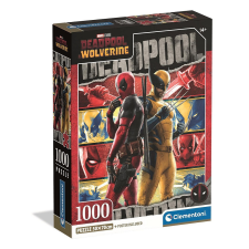 Deadpool & Wolverine 1000 db-os Compact puzzle Clementoni puzzle, kirakós