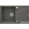 Deante ANDANTE FLUSH gránit mosogató, 1 medencés, csepegtetővel, 780x490 mm, antracit metál ZQN_T11F