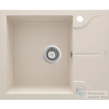 Deante ANDANTE gránit mosogató, 1 medencés, csepegtetővel, 590x490 mm, bézs ZQN_511A mosogatótálca
