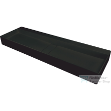 Deante BLUR ráültethető gránit mosdó 120x40 lefolyófedéllel, nero CQB_NU2S szaniter