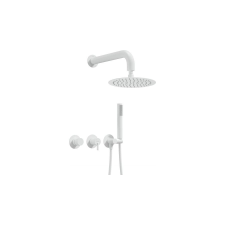 Deante Concealed shower set with overhead shower - with horizontal mixer világítás