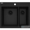 Deante ERIDAN gránit mosogató, 1,5 medencés, grafit metál ZQE_G503