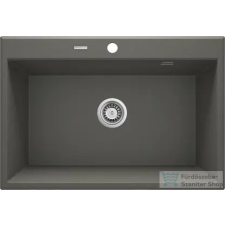 Deante ERIDAN gránit mosogató, 1 medencés, 700x520 mm, antracit metál ZQE_T103 mosogatótálca