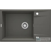 Deante ERIDAN gránit mosogató, 1 medencés, csepegtetővel, 780x500 mm, antracit metál ZQE_T11B
