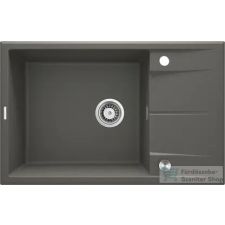 Deante ERIDAN gránit mosogató, 1 medencés, csepegtetővel, 780x500 mm, antracit metál ZQE_T11B mosogatótálca