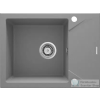 Deante EVORA gránit mosogató, 1 medencés, csepegtetővel, 590x440 mm, metálszürke ZQJ_S11A