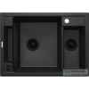 Deante MAGNETIC gránit mosogató, 1,5 medencés 690x500 mm, grafit metál ZRM_G503