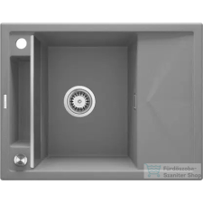 Deante MAGNETIC gránit mosogató, 1 medencés, csepegtetővel 640x500 mm, metálszürke ZRM_S11A mosogatótálca