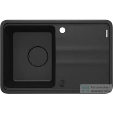 Deante MOMI gránit mosogató, 1 medencés, csepegtetővel, grafit metál ZKM_G11A mosogatótálca