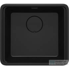 Deante MOMI gránit mosogató, 1 medencés, fekete ZKM_N10A mosogatótálca