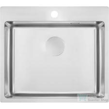 Deante OLFATO acél mosogató, 1 medencés, szálcsiszolt acél ZPO_010B mosogatótálca