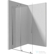 Deante PRIZMA walk-in zuhanyfal csúsztatható, 140 cm, króm KTJ_034R kád, zuhanykabin